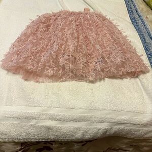 From J infant party dress sleeveless pink lined underneath 100% cotton